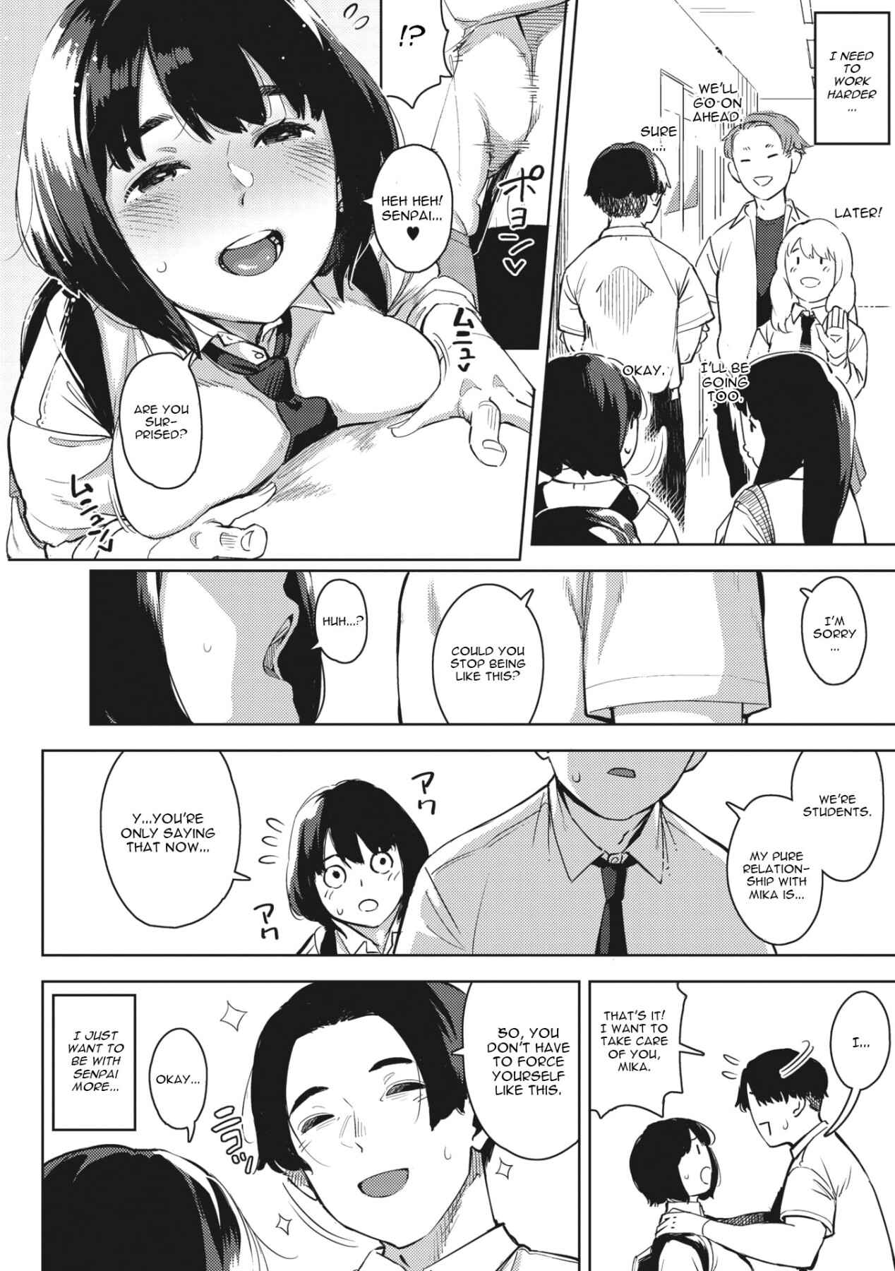 Hentai Manga Comic-My girlfriend who wants to have sex + My girlfriend who wants to have sex-Chapter 2-8